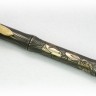 Ручка Хитори, имитация растрескивания бамбука, с гравировкой рыбки