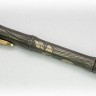 Ручка Хитори, имитация растрескивания бамбука, с гравировкой рыбки